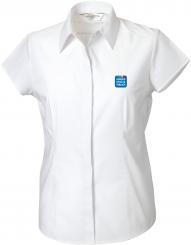 Russell Bluse weiss kurzarm 11.925F 